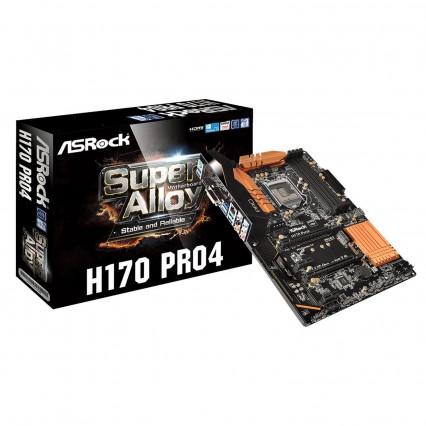ASRock Intel H170 Pro4 6th Gen
